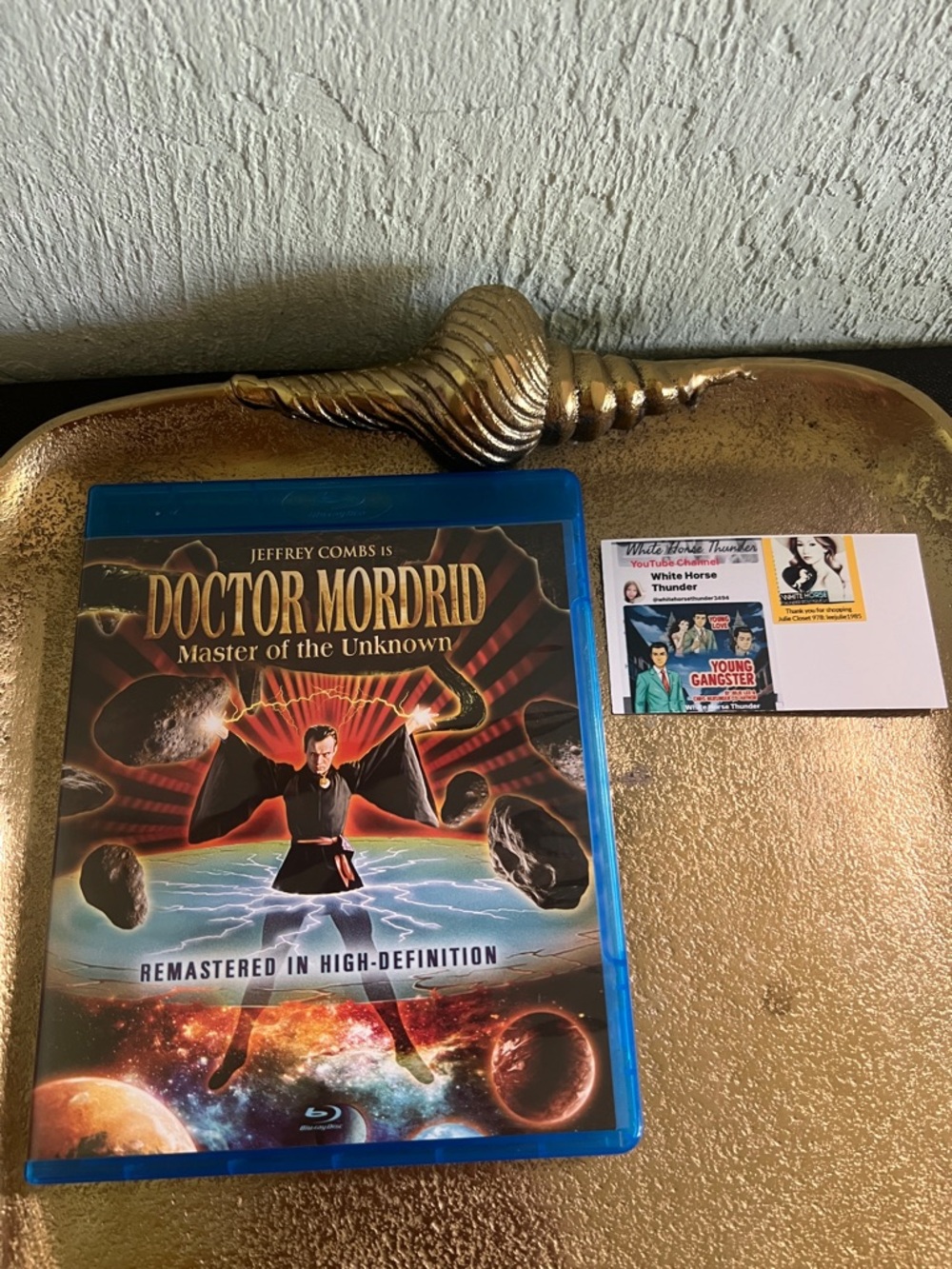 #1783: Remaster In High-Definition W/ Blue Case Colorful Doctor Mordrid Disc